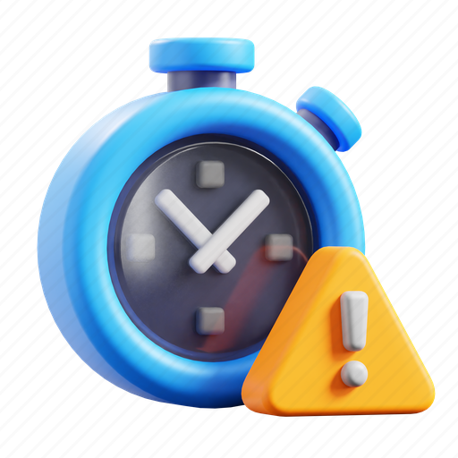 Overdue, time, deadline, clock, timer, alarm, alert icon - Download on Iconfinder