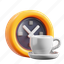 coffee, time, coffee break, drink, wall clock, clock, break 