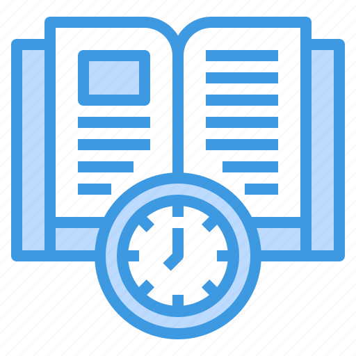 Book, management, time, study icon - Download on Iconfinder