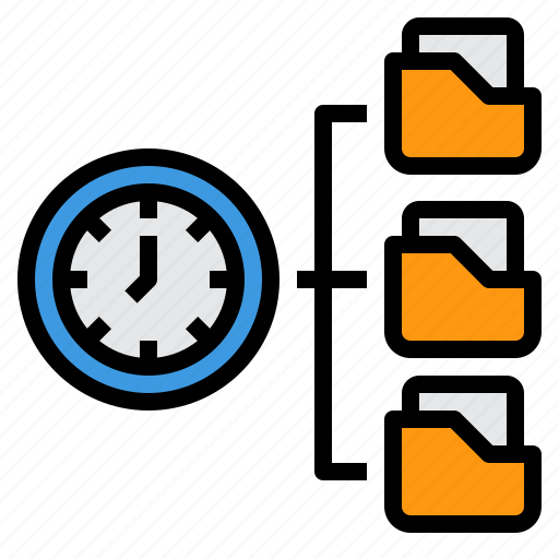 File, time, folder, clock icon - Download on Iconfinder