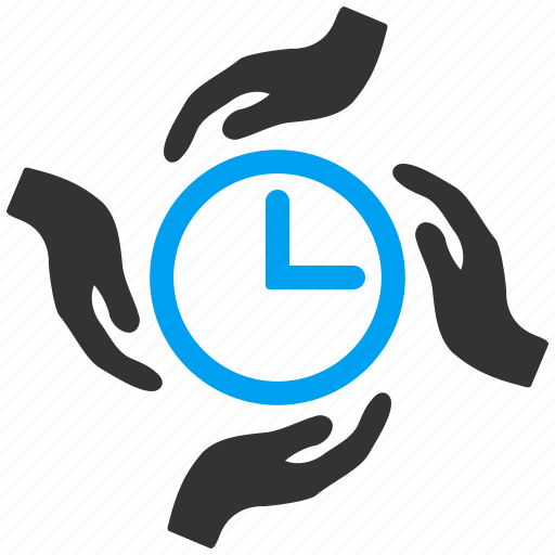 Clock, hands, hour, insurance, protection, safety, time service icon - Download on Iconfinder