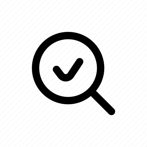 Magnifier, check, search, magnifying glass, find icon - Download on Iconfinder