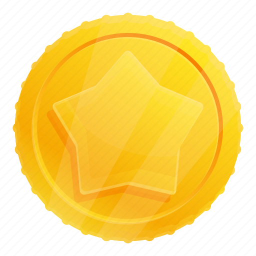 Star, gold, token icon - Download on Iconfinder
