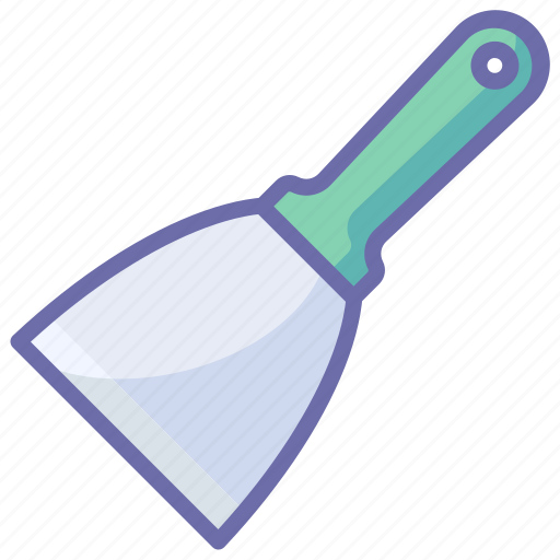 Knife, putty, scraper, tools icon - Download on Iconfinder