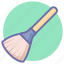 broom, clean, clear, tools 