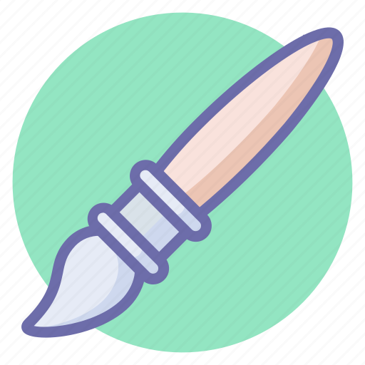 Art brush, brush, paintbrush, painting, tools icon - Download on Iconfinder