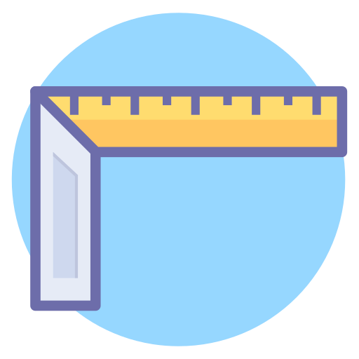 Angle ruler, level tool, measure, ruler, scale, tools, wood icon - Download on Iconfinder