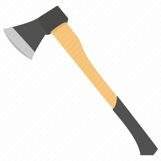 Axe, forestry tool, hatchet, wood chopper, woodcutter icon - Download on Iconfinder