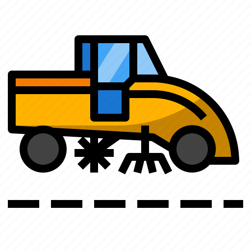 Cleaner, dust, road, street, sweeper icon - Download on Iconfinder