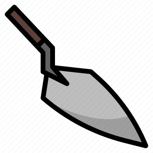Construction, masonry, tool, trowel, work icon - Download on Iconfinder