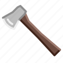axe, equipment, tool, weapon, wood