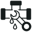 wrench, tool, equipment 