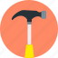 claw, hammer, construction, repair, tool, tools, work 