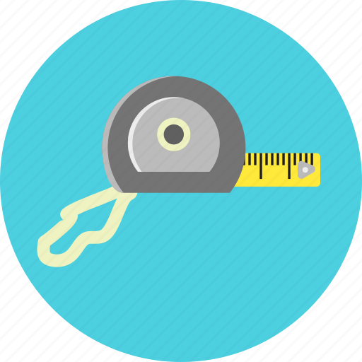 Measures, tape, measurement, meter, ruler, scale, tool icon - Download on Iconfinder