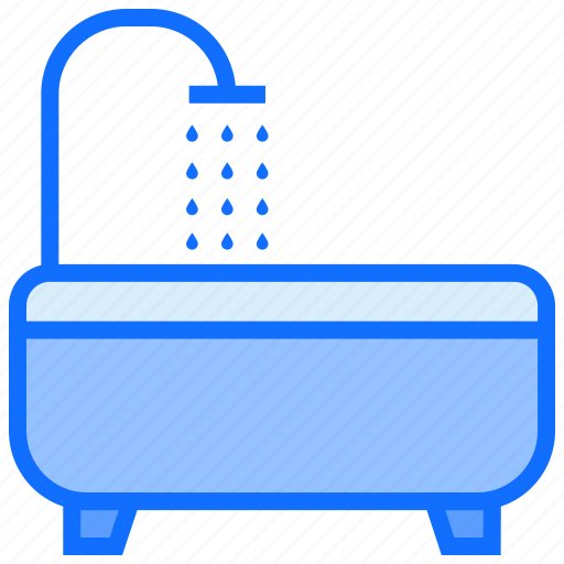 Construction, shower, tab, water icon - Download on Iconfinder