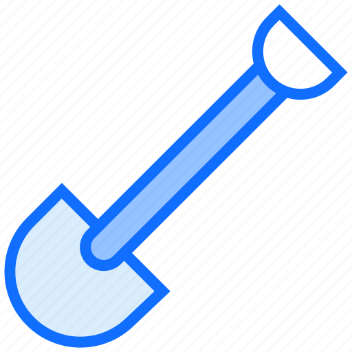 Construction, shovel, spade, tool, gardening icon - Download on Iconfinder