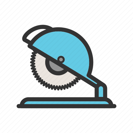 Blade, carpenter, circular, electric, power, saw, tool icon - Download on Iconfinder
