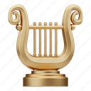 lyre, sound, music, musical, instruments, audio, tools, concert, microphone 