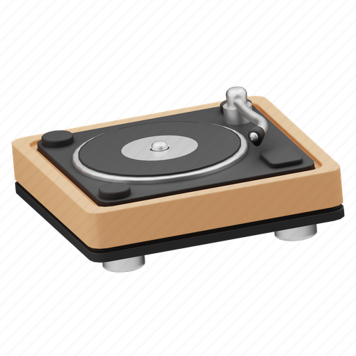 Tuntable, sound, music, musical, instruments, audio, tools 3D illustration - Download on Iconfinder