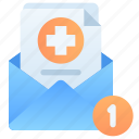email, notification, mail, message, prescription, telemedical, telemedicine, online doctor, medical