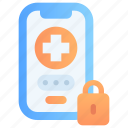 medical app, login, user, password, security, telemedical, telemedicine, online doctor, mobile