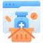 online buying, buy, checkout, medicine, pills, telemedical, telemedicine, online doctor, website 