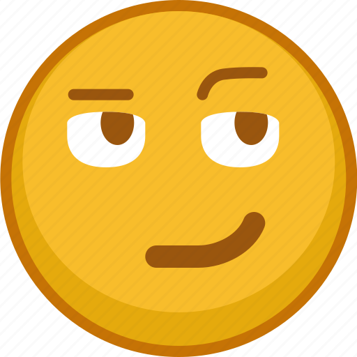 Emoji, emoticon, smile, smirk, emoticons icon - Download on Iconfinder