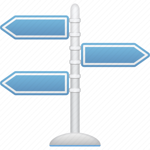 Crossroads, destination, direction, road sign, sign, tourism, travel icon - Download on Iconfinder