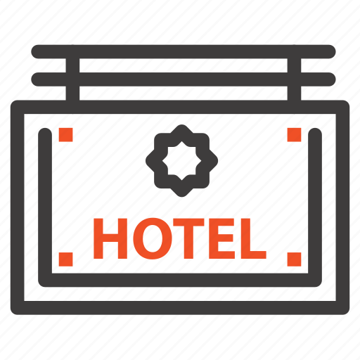 Board, direction, hotel, sign icon - Download on Iconfinder