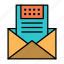 communication, e, email, envelope, letter, mail, message 