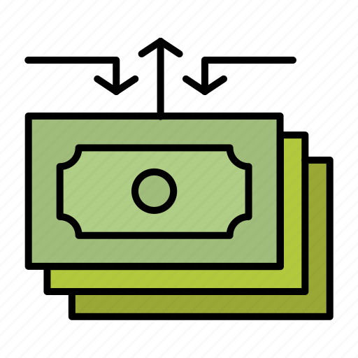 Cash, dollar, flow, money, report icon - Download on Iconfinder