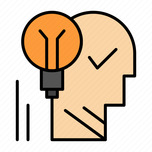 Brain, creative, idea, lightbulb, mind, personal, power icon - Download on Iconfinder