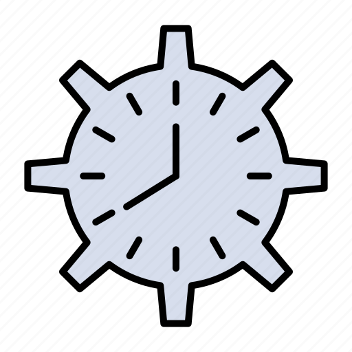 Clock, deadline, time, timepiece, timing, watch, work icon - Download on Iconfinder