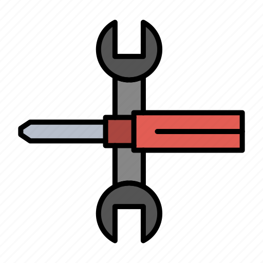 Controls, screwdriver, settings, spanner, tools, wrench icon - Download on Iconfinder