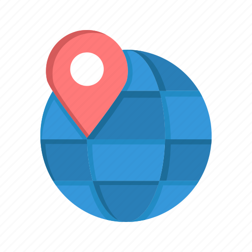 Globe, internet, location, map icon - Download on Iconfinder