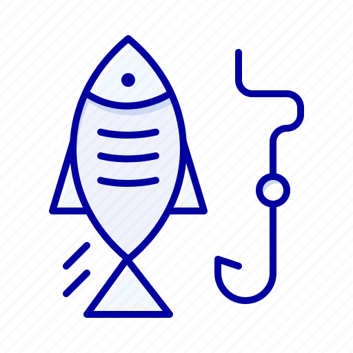 Fish, fishing, hook, hunting icon - Download on Iconfinder