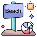 beach board, sports tool, sports equipment, playball, ball