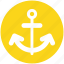 anchor, boat anchor, naval, sailing boat, sea life, ship anchor 
