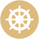 boat, ship, ship wheel, wheel