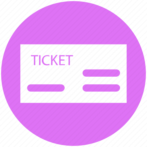 Air ticket, airplane, plane ticket, tickets, travel pass icon - Download on Iconfinder