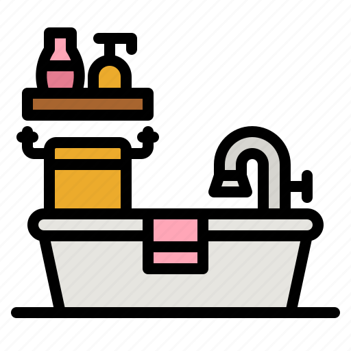 Bathroom, bath, bathtub, clean, hygiene icon - Download on Iconfinder