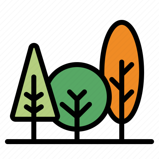 Tree, nature, forest, trees, woodland icon - Download on Iconfinder