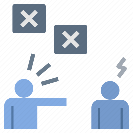 Abuse, blame, curse, judgmental, reprove icon - Download on Iconfinder