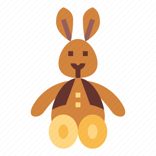 Animals, fluffy, rabbit, toy icon - Download on Iconfinder