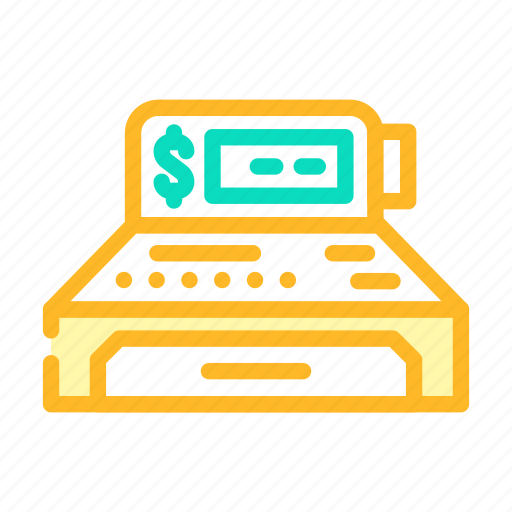 Play, money, cash, register, toy, baby, color icon - Download on Iconfinder