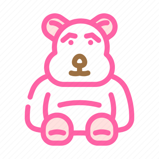 Plush, toy, child, baby, play, kid icon - Download on Iconfinder