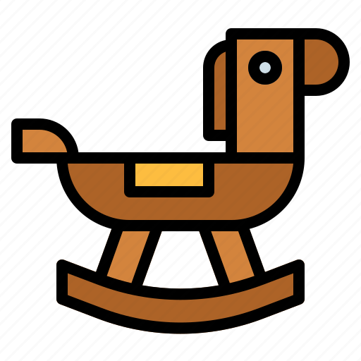 Horse, rocking horse, toy icon - Download on Iconfinder