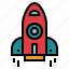 rocket, space ship, startup 