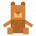 animal, bear, fluffy, teddy