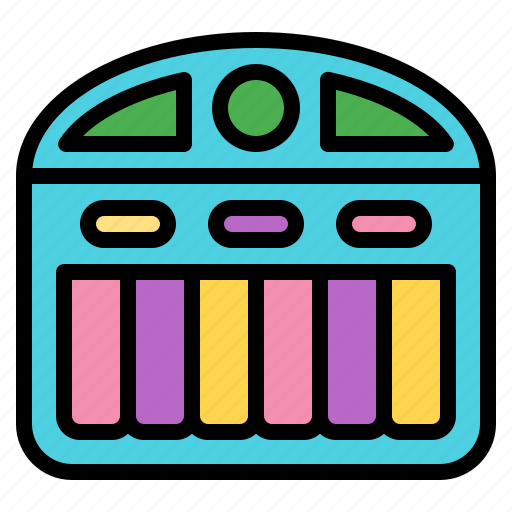 Piano, play, toy, kid, child, baby, keyboard icon - Download on Iconfinder